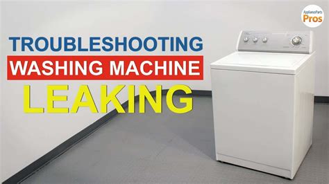 washing machine leaking from bottom during spin cycle|How to Fix a Leaking Washing Machine 